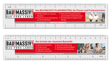 <p>Give-Away Lineal<br />
<strong>BAU!MASSIV!</strong><br /></p>
