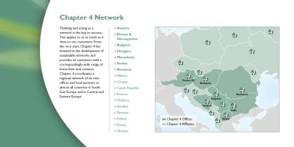 <p><strong>Chapter 4</strong> Imagebroschüre<br />
Chapter 4 2012<br />
Artdirektion, Layout, Satz, Illustrationen</p>
