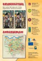 <p><strong>Ferraculus auf Schatzsuche</strong><br />
2005<br />
Heft zum Projekt „Naturpark Eisenstraße“, zusätzlich wurden Poster, Folder, Urkunden und etliche Give-aways gestaltet und produziert.</p>

