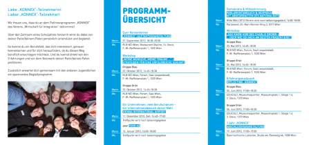 <p><strong>Konnex</strong><br />
Folder<br />
Verein Wirtschaft für Integration<br />
2012</p>
