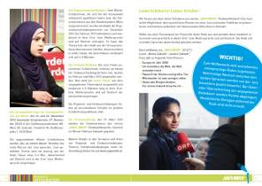 <p><strong>Sag’s Multi!</strong><br />
Broschüre <br />
Verein Wirtschaft für Integration 2012<br />
Artdirektion, Layout, Satz</p>
