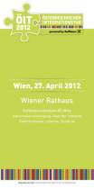 <p><strong>Österreichischer Integrationstag 2012</strong><br />
Programmheft<br />
Verein Wirtschaft für Integration<br />
Artdirektion, Layout, Satz</p>
